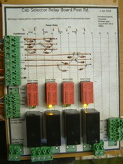Cab Selector Relay Board Post Rd.