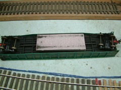 O Scale Track Cleaning Car