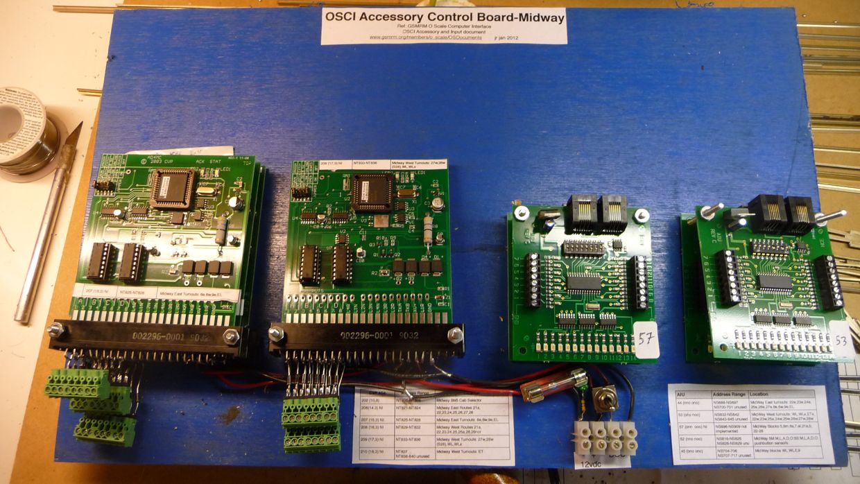 Midway OSCI Acces. & AIU boards