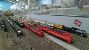 Trains at the Oakland Mole