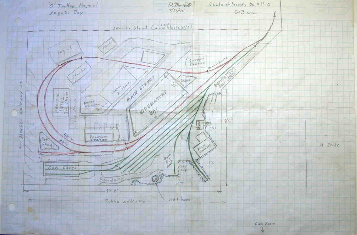 O Trolley Proposal, Yaquina Bay, 7-21-95 Ed Marshall