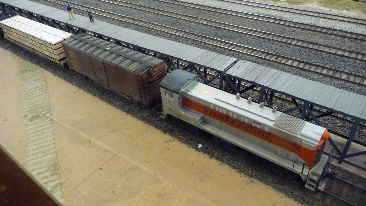 Way Freight train at Midway