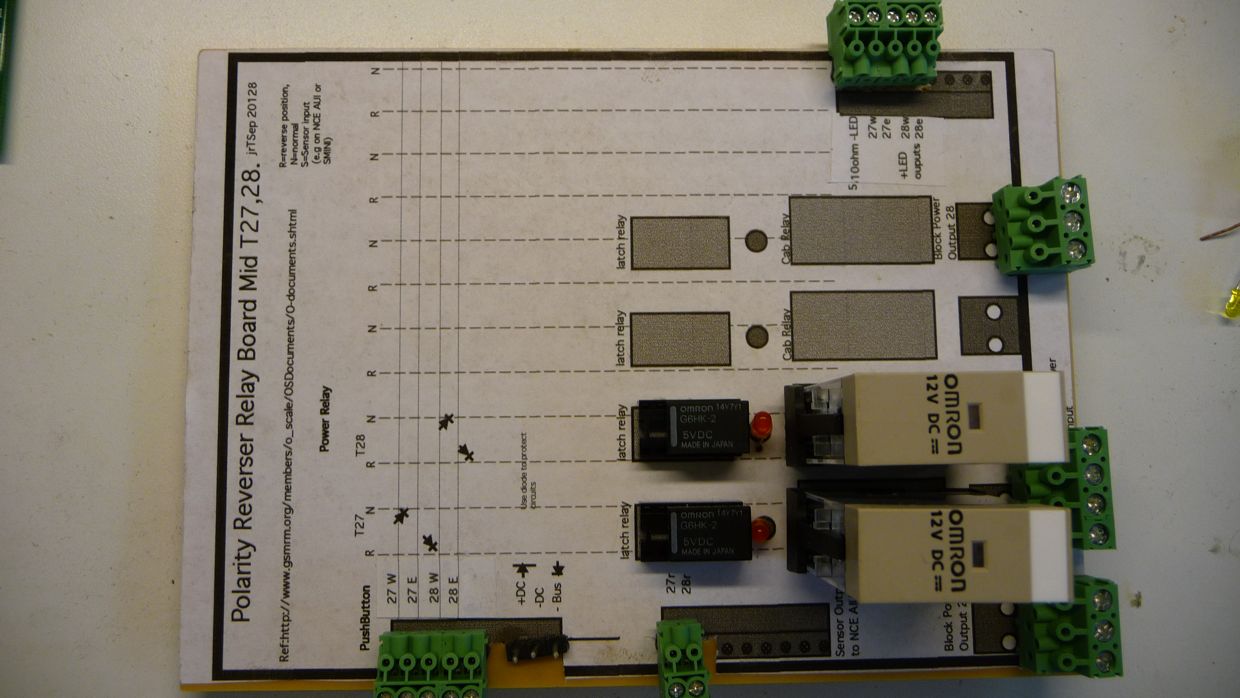Polarity Reverser Relay Board Midway T27,28