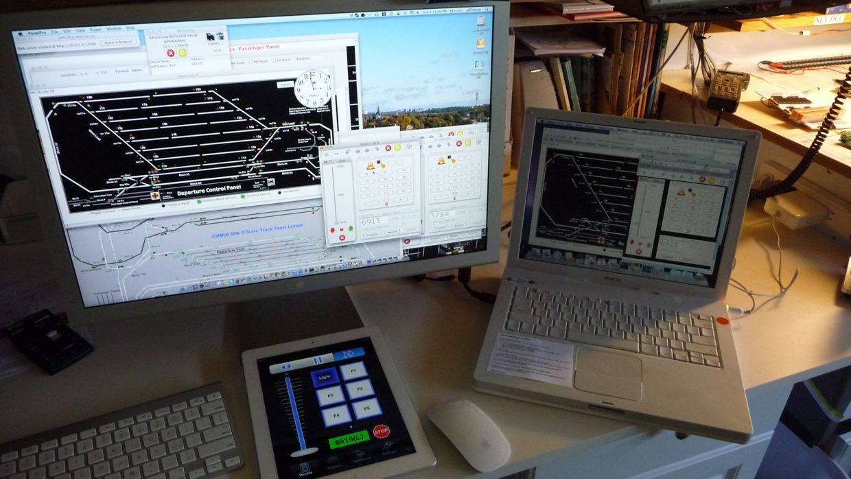 OSCI with JMRI mini web server