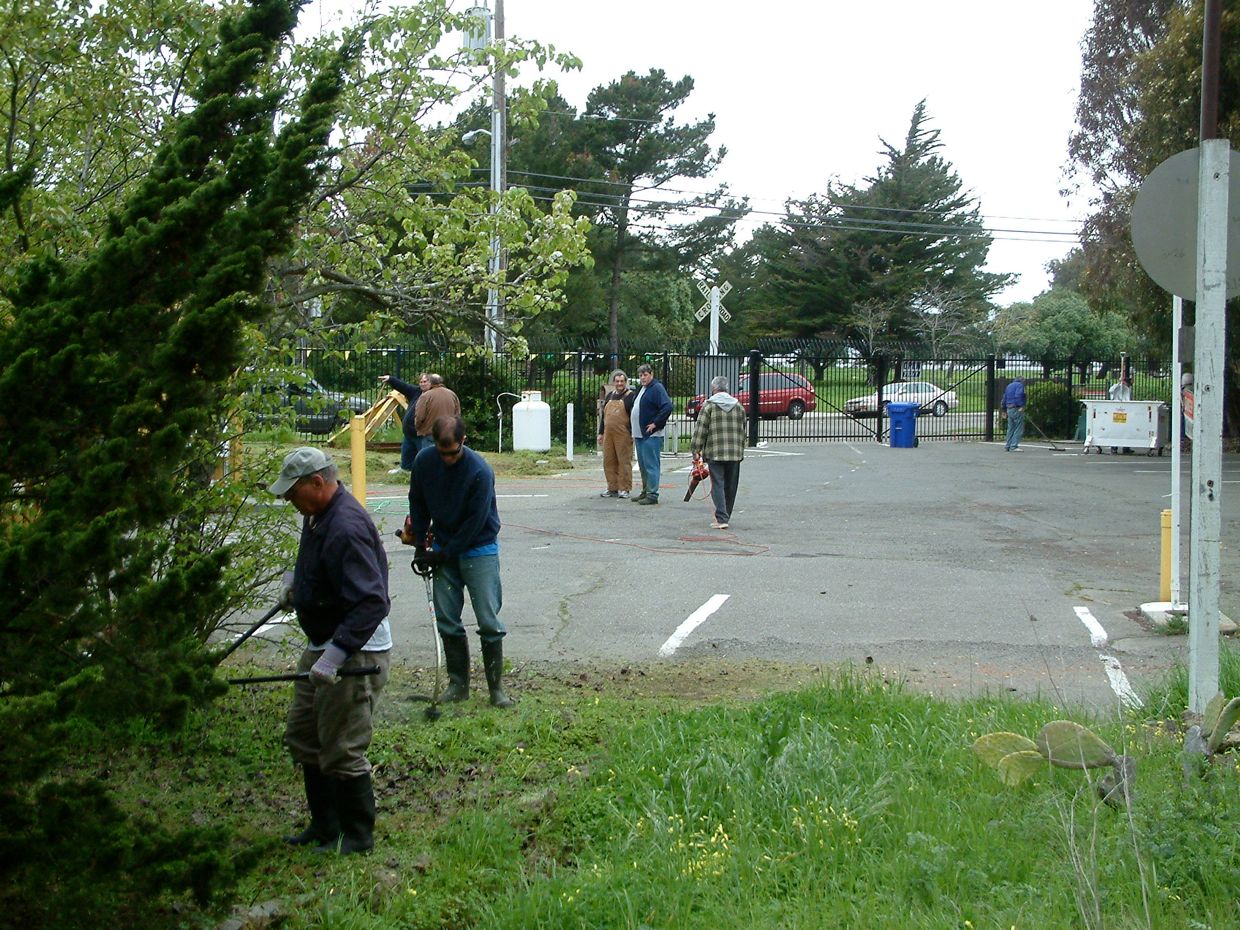 Spring cleanup day 21 March 09.