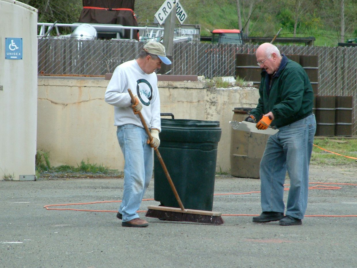 Spring cleanup day 21 March 09.