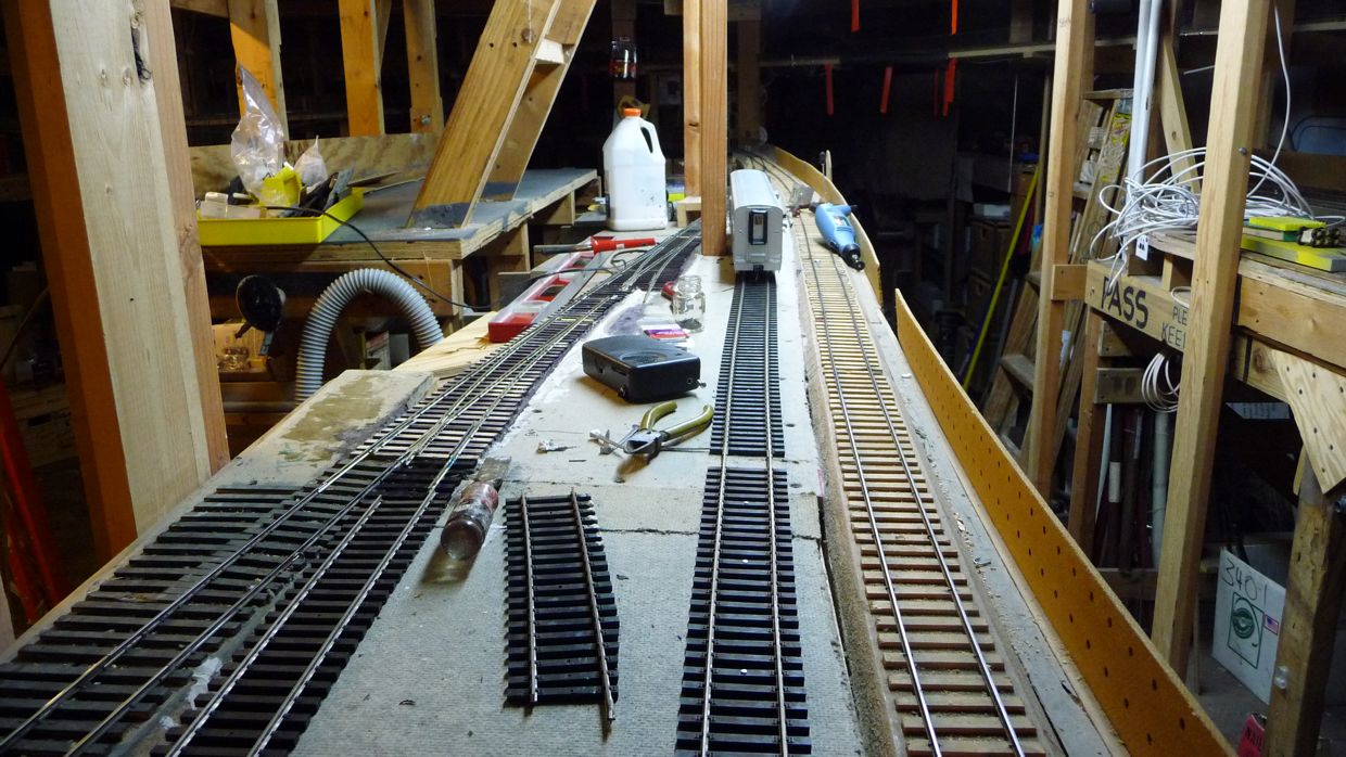Arrival West Ladder work, 18 Feb 11