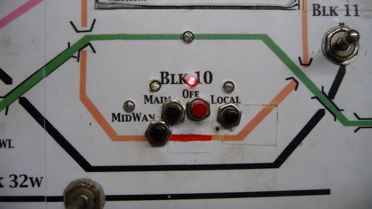 Zenith Block 10 Cab Selector PushButtons