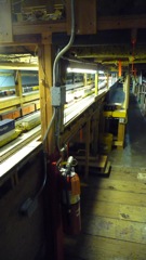 Additional electrial boxes at Arrival west ladder.