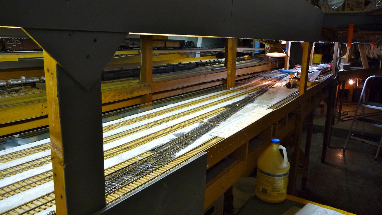 Laying  ties and turnouts, Francis, Rowe 25 Feb 2012