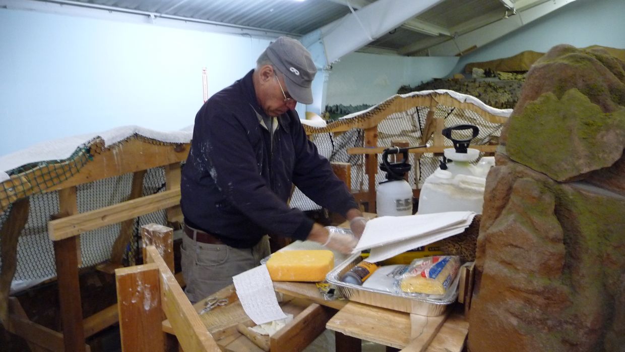 Bob Brown, South Mtn plaster underlayment, Sat 14 Jan 12