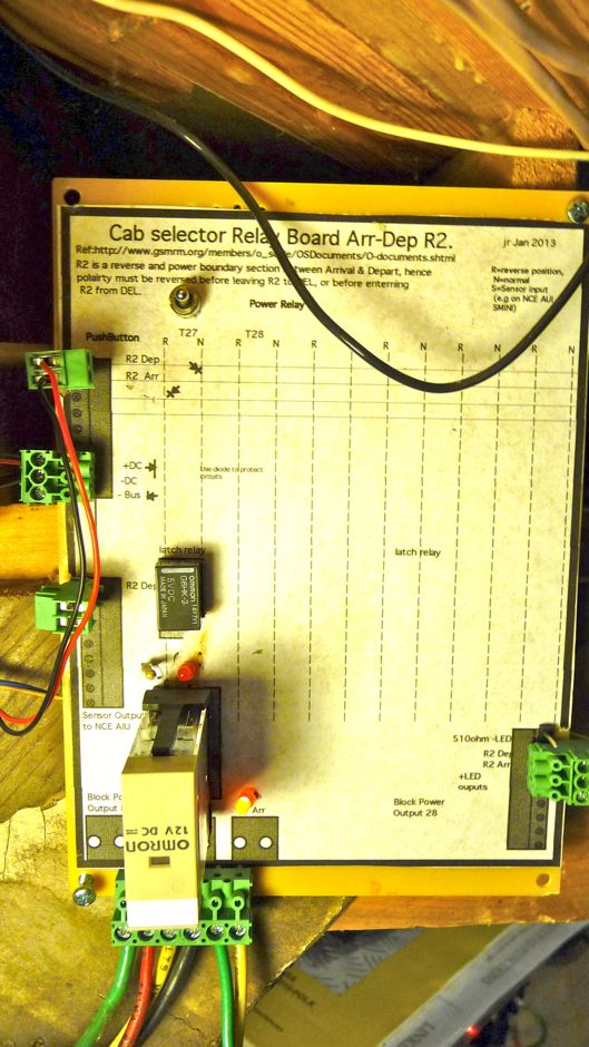 Block R2Cab &  Polarity  Relay Board