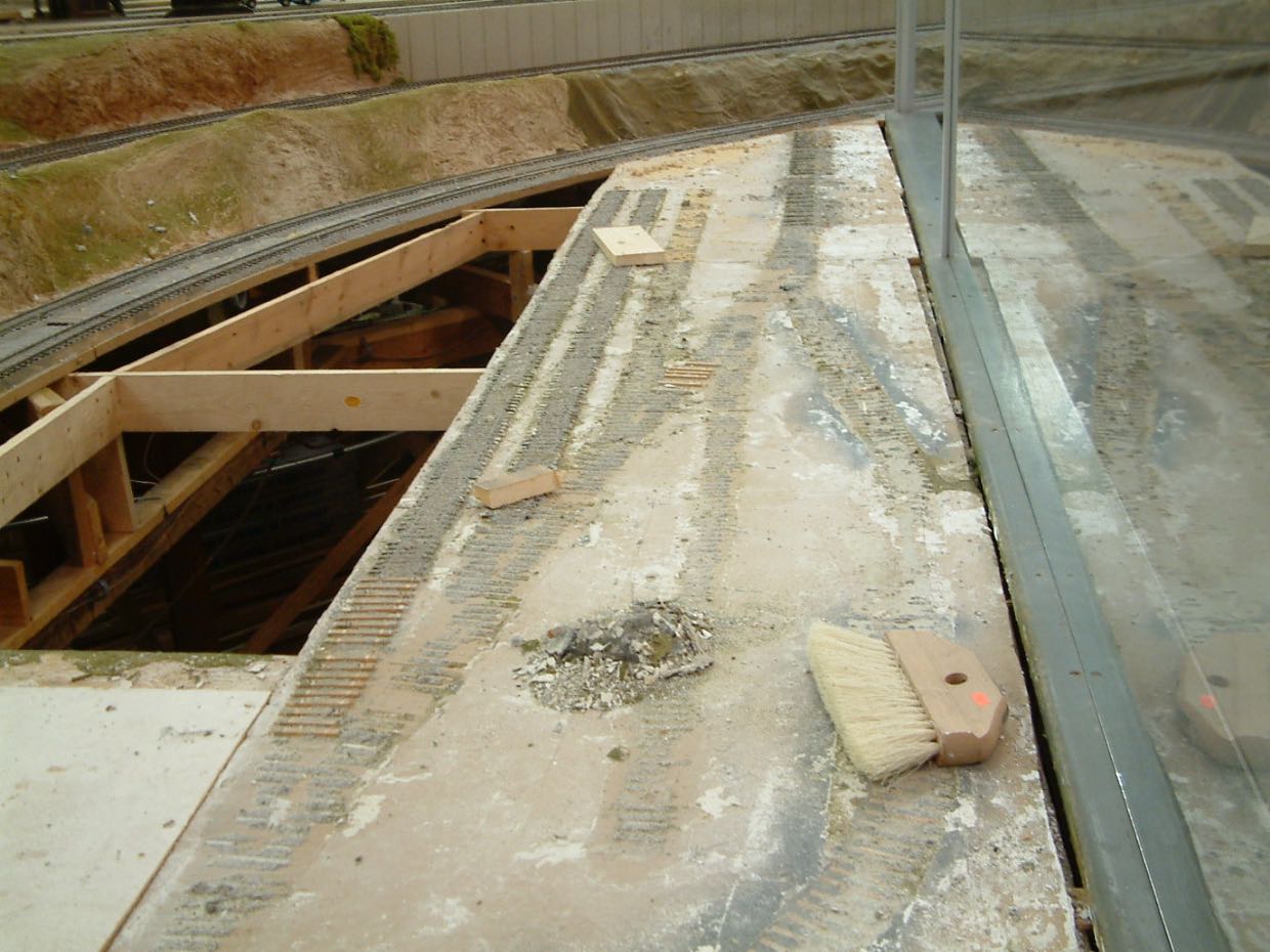 Churhill Yard rebuild Feb 03