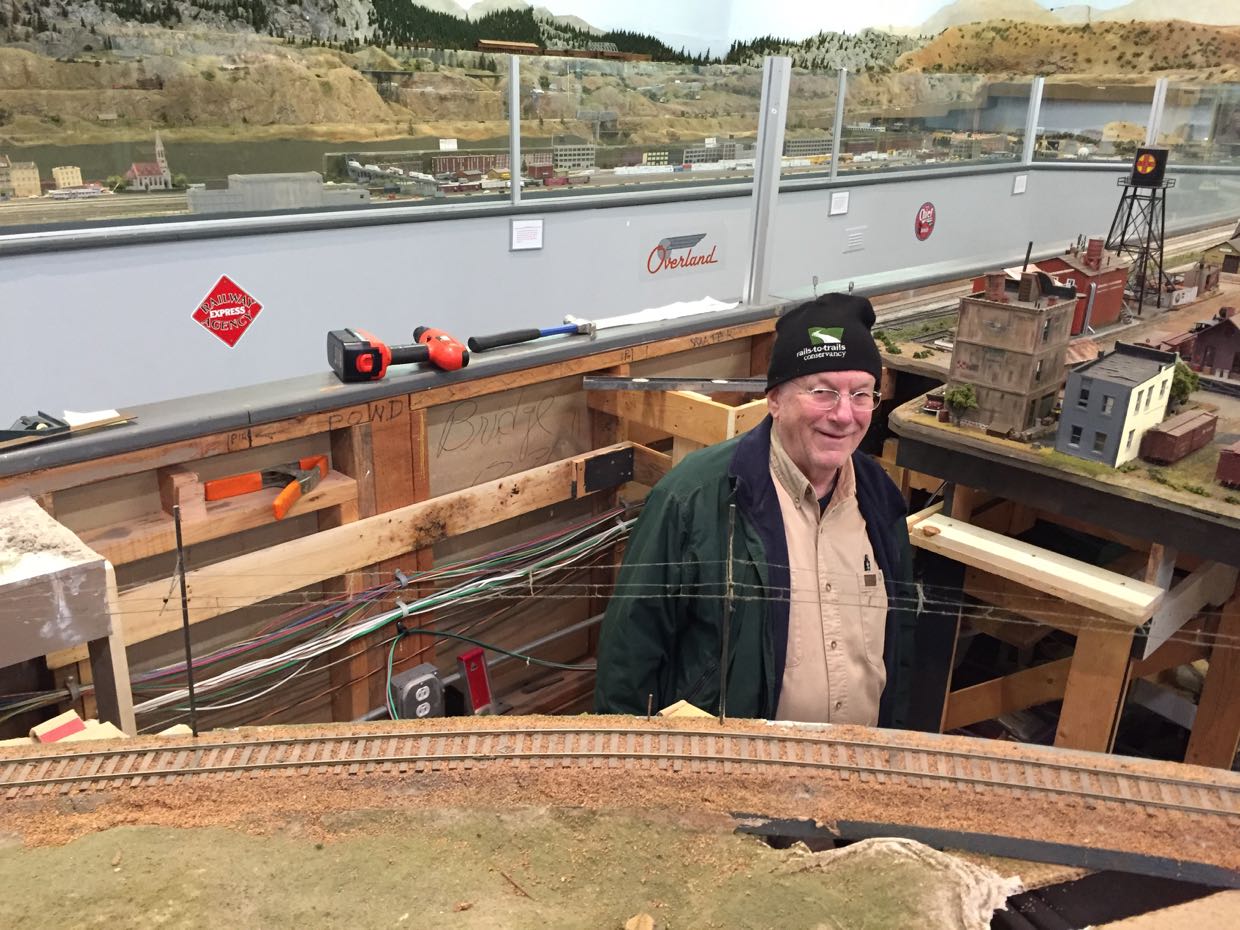 Bascule bridge framing, by Mark Francis, Sat 21Jan17 workday. 