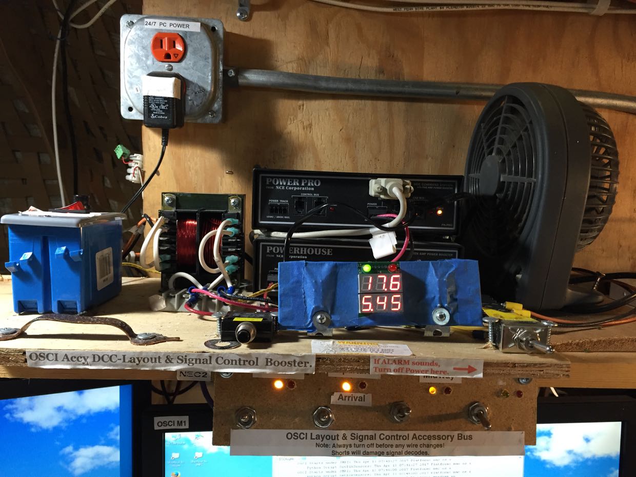 New Signal Power, NCE DCC, 12a with OSW2017 Command Station - 1