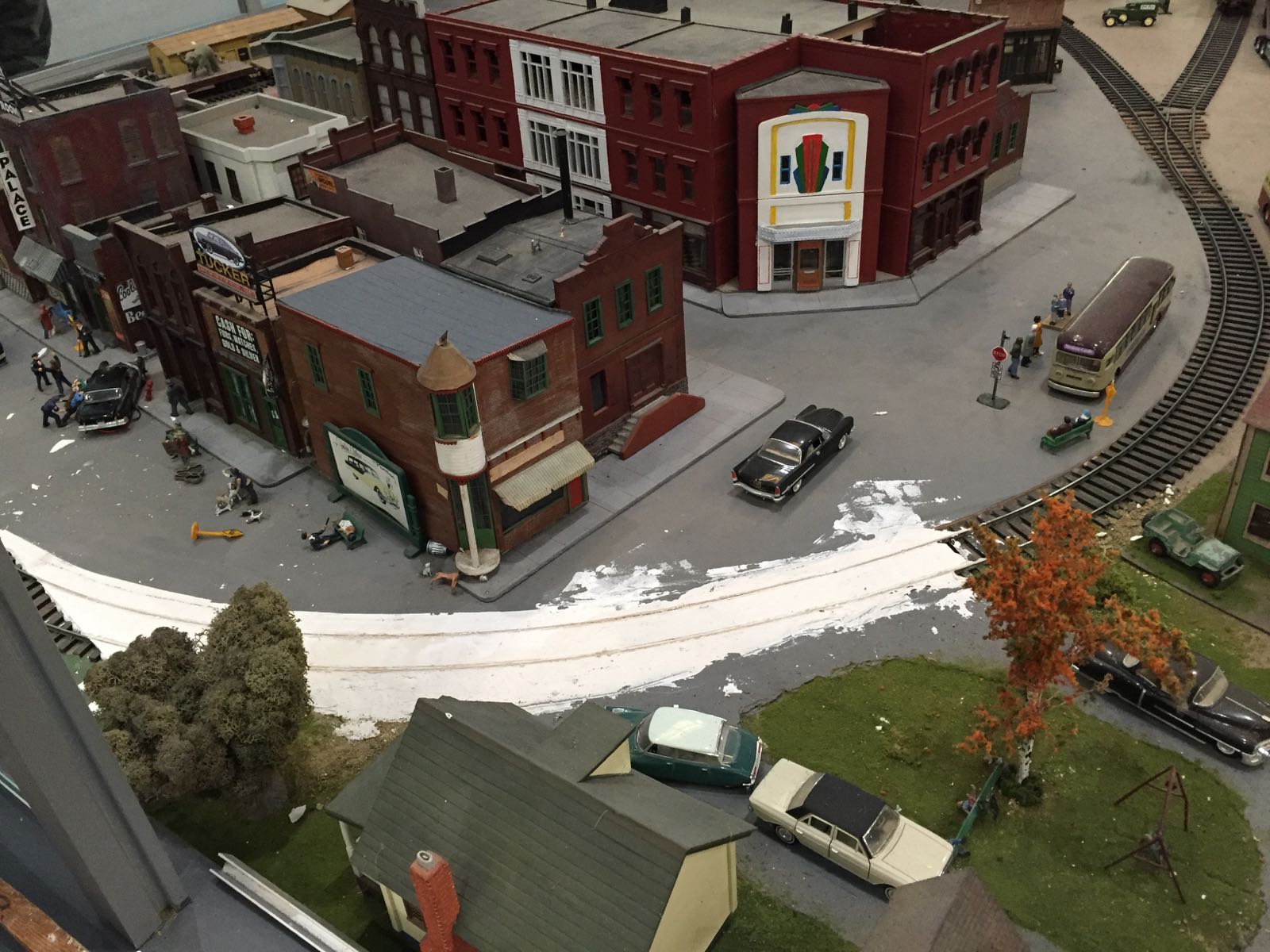 Track pavement, John Engle 4Apr18