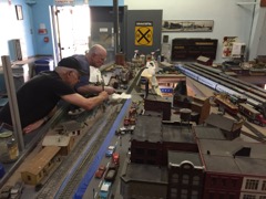 Ballast work, J. Engel, D. Goslee, Aug 2018