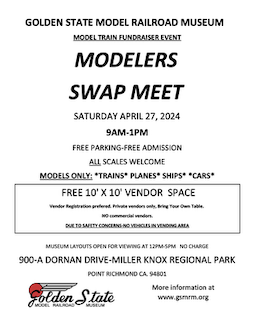 Swap Meet @ GSMRM 04/27/2024